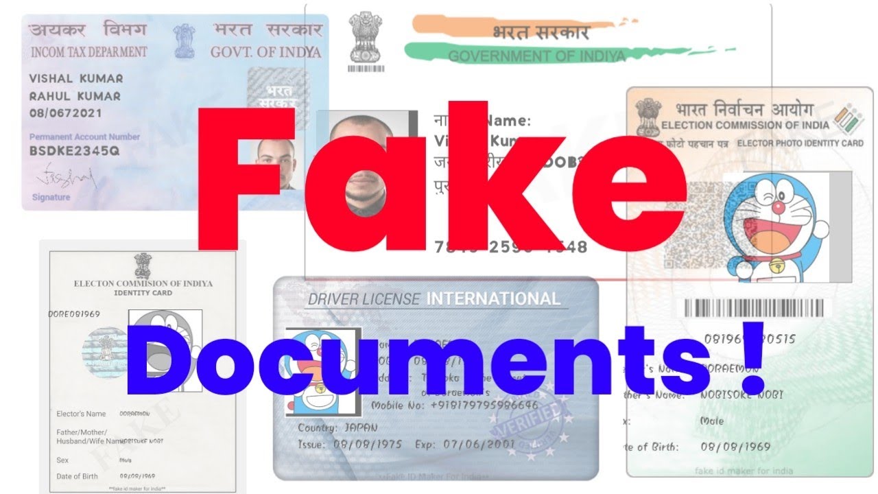 The Unseen Threat: Fake Documents and Their Consequences